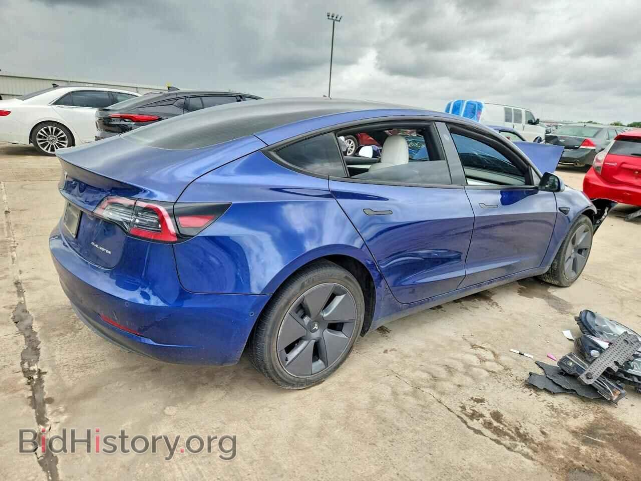 2022 TESLA MODEL 3 - VIN: 5YJ3E1EB2NF315356 - Photo 3