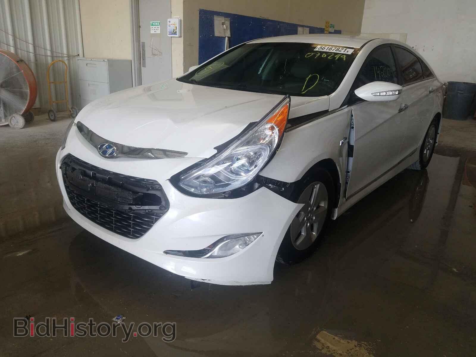 2012 HYUNDAI SONATA - VIN: KMHEC4A43CA030299 - Photo 2