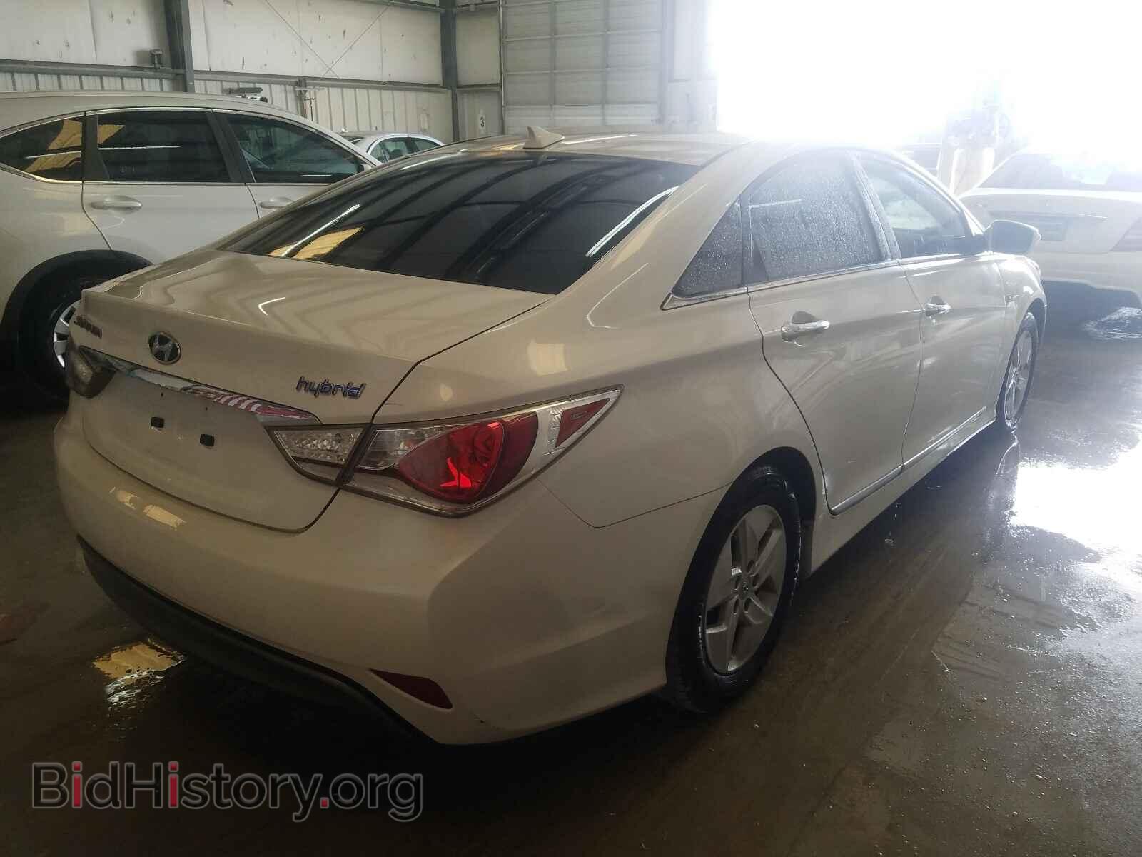 2012 HYUNDAI SONATA - VIN: KMHEC4A43CA030299 - Photo 4
