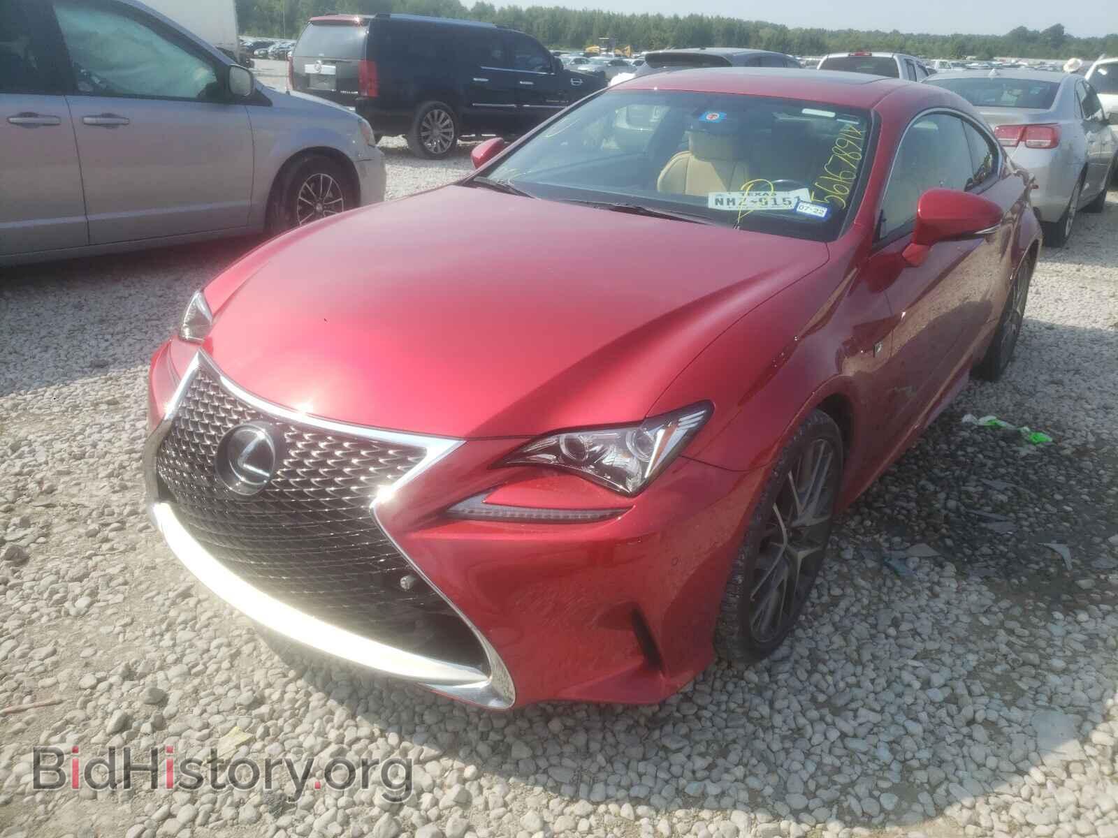 2016 LEXUS RC - VIN: JTHHA5BC3G5004589 - Фото 2