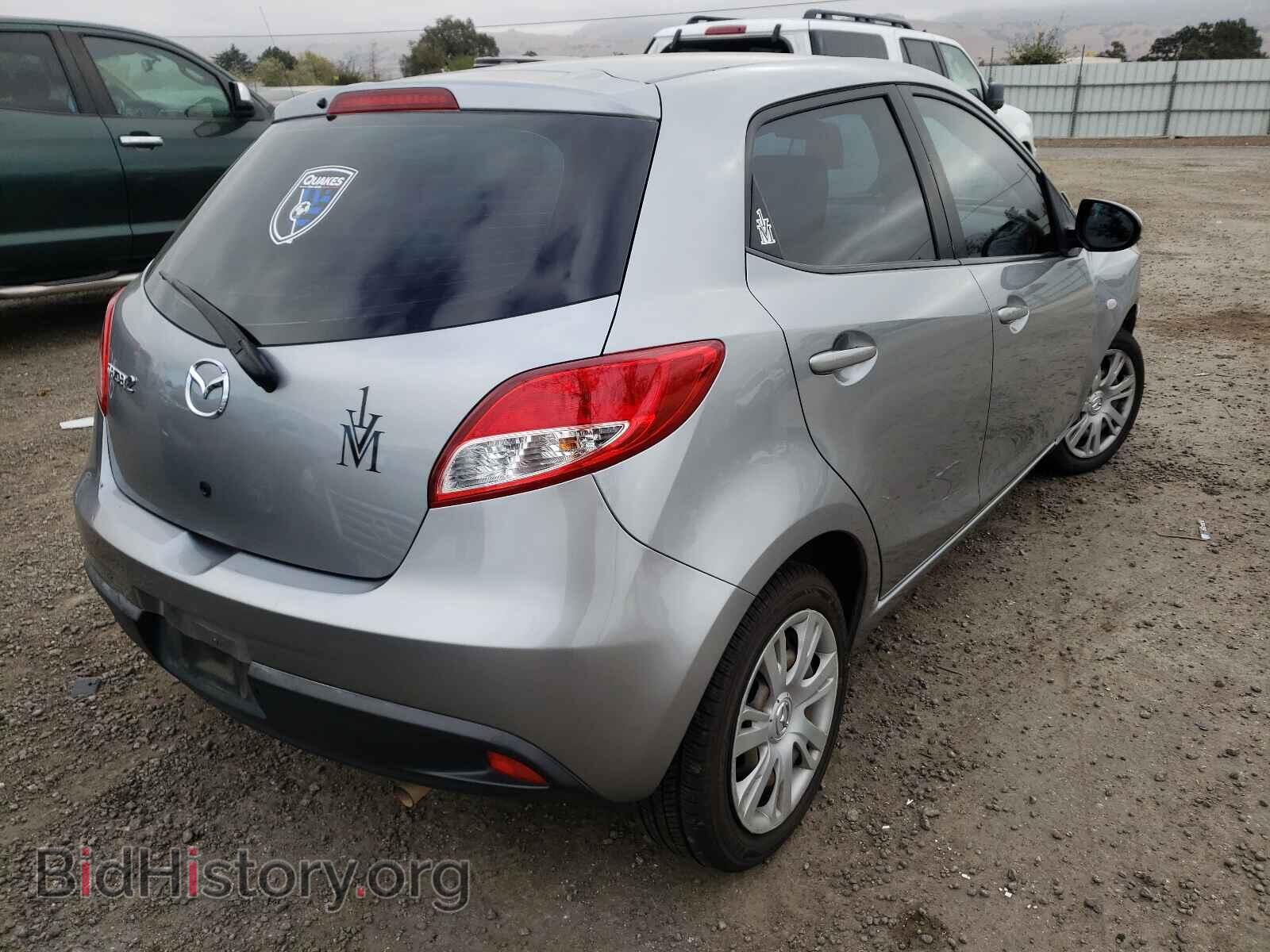 2013 MAZDA 2 - VIN: JM1DE1KY1D0161555 - Фото 4