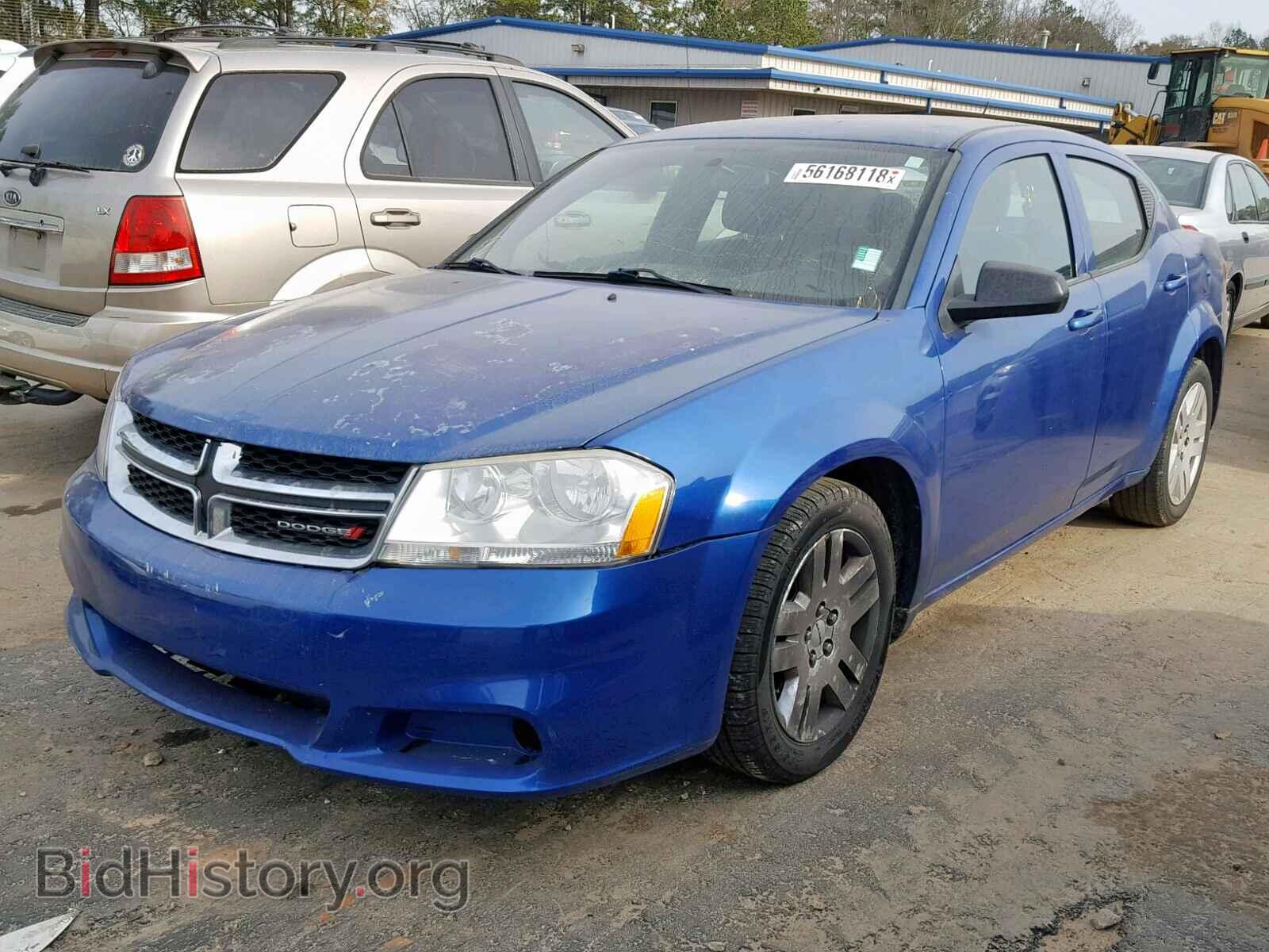 2012 DODGE AVENGER - VIN: 1C3CDZABXCN227620 - Фото 2