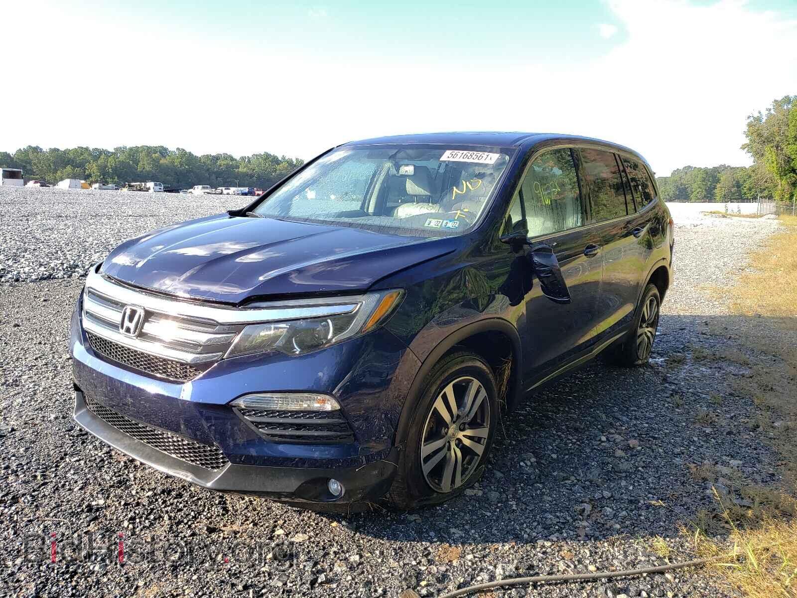 2016 HONDA PILOT - VIN: 5FNYF6H80GB013955 - Фото 2