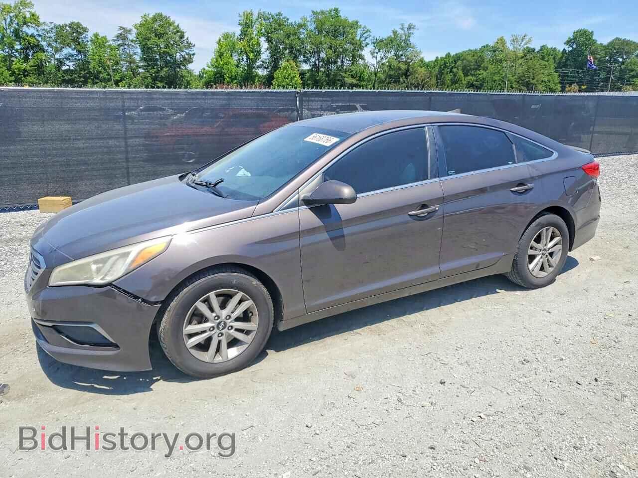 Фотография 5NPE24AF3GH268094 - HYUNDAI SONATA 2016