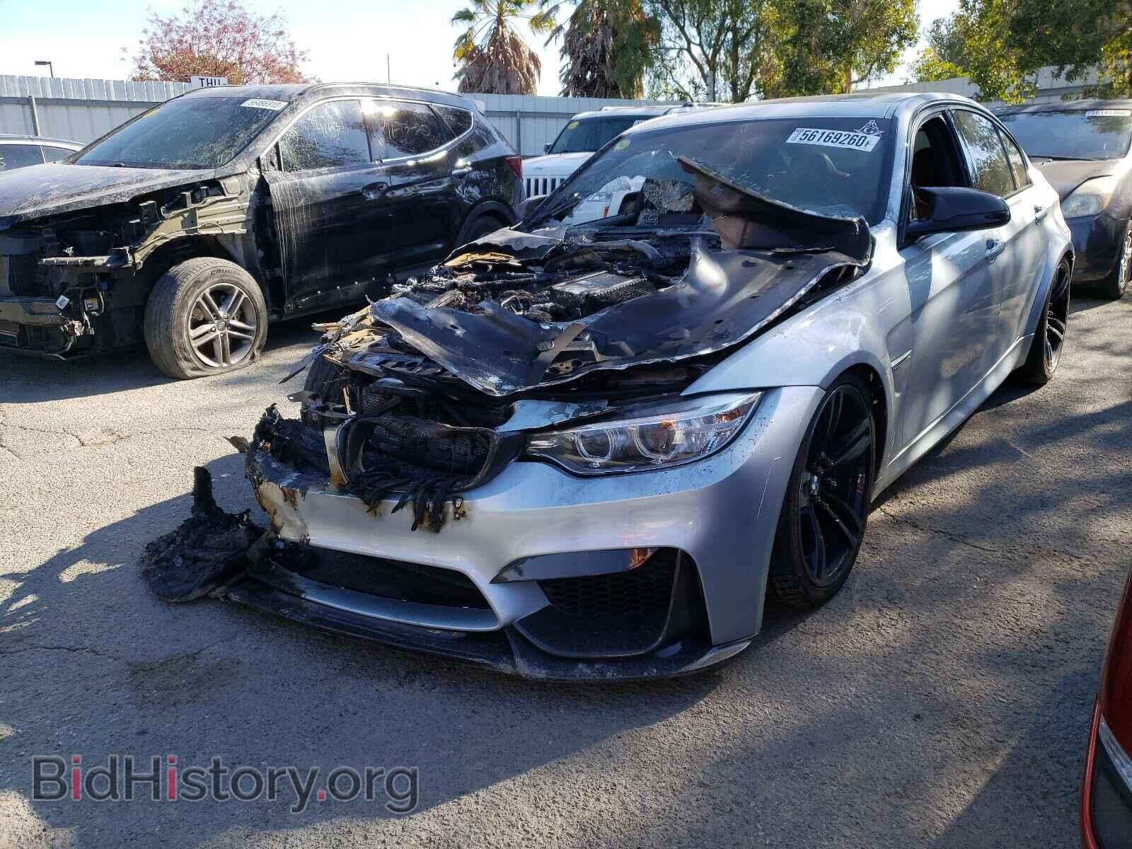 2016 BMW M3 - VIN: WBS8M9C59G5D30831 - Фото 2