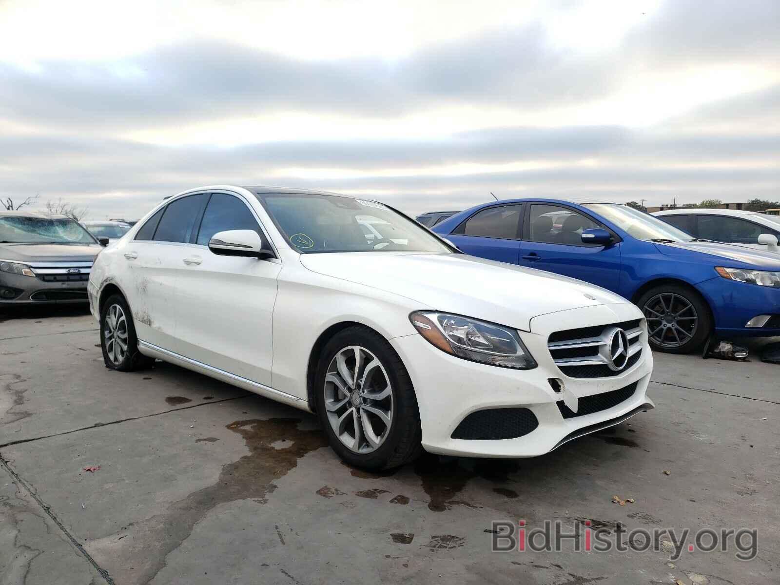 Photo WDDWF4JB2GR160912 - MERCEDES-BENZ C CLASS 2016