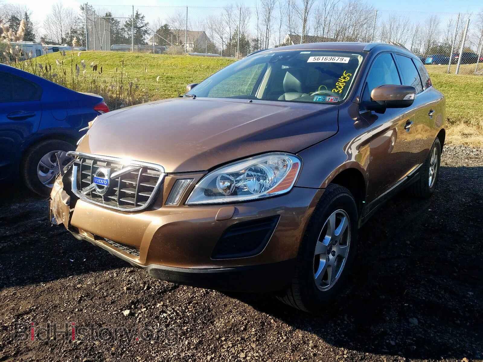 2012 VOLVO XC60 - VIN: YV4940DZ0C2308425 - Фото 2