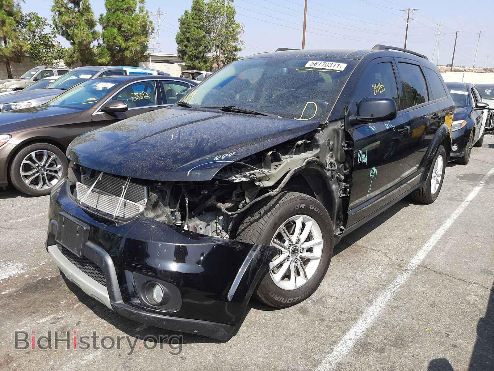 2014 DODGE JOURNEY - VIN: 3C4PDCBG2ET284417 - Фото 2