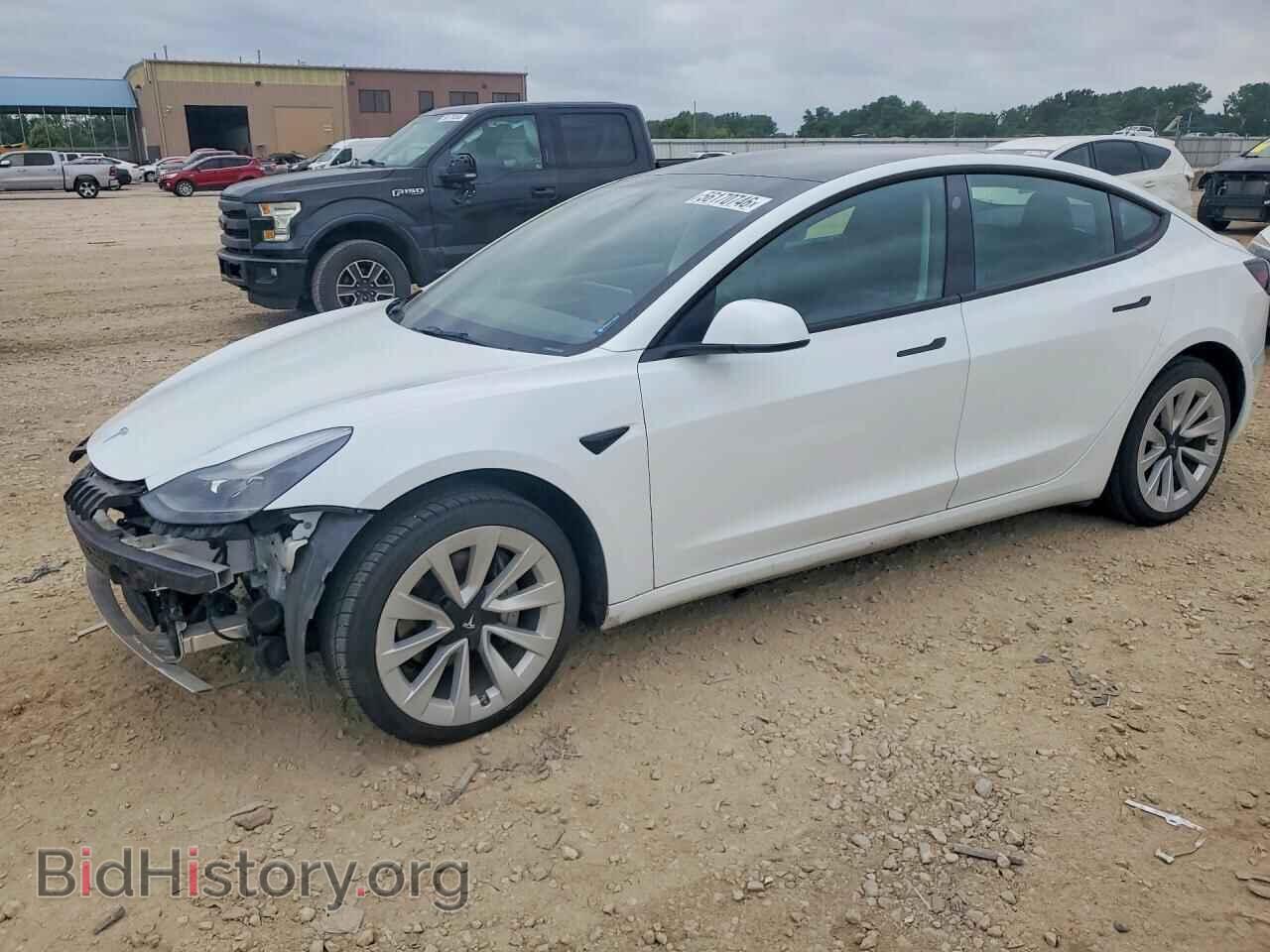 Фотография 5YJ3E1EB6PF393576 - TESLA MODEL 3 2023