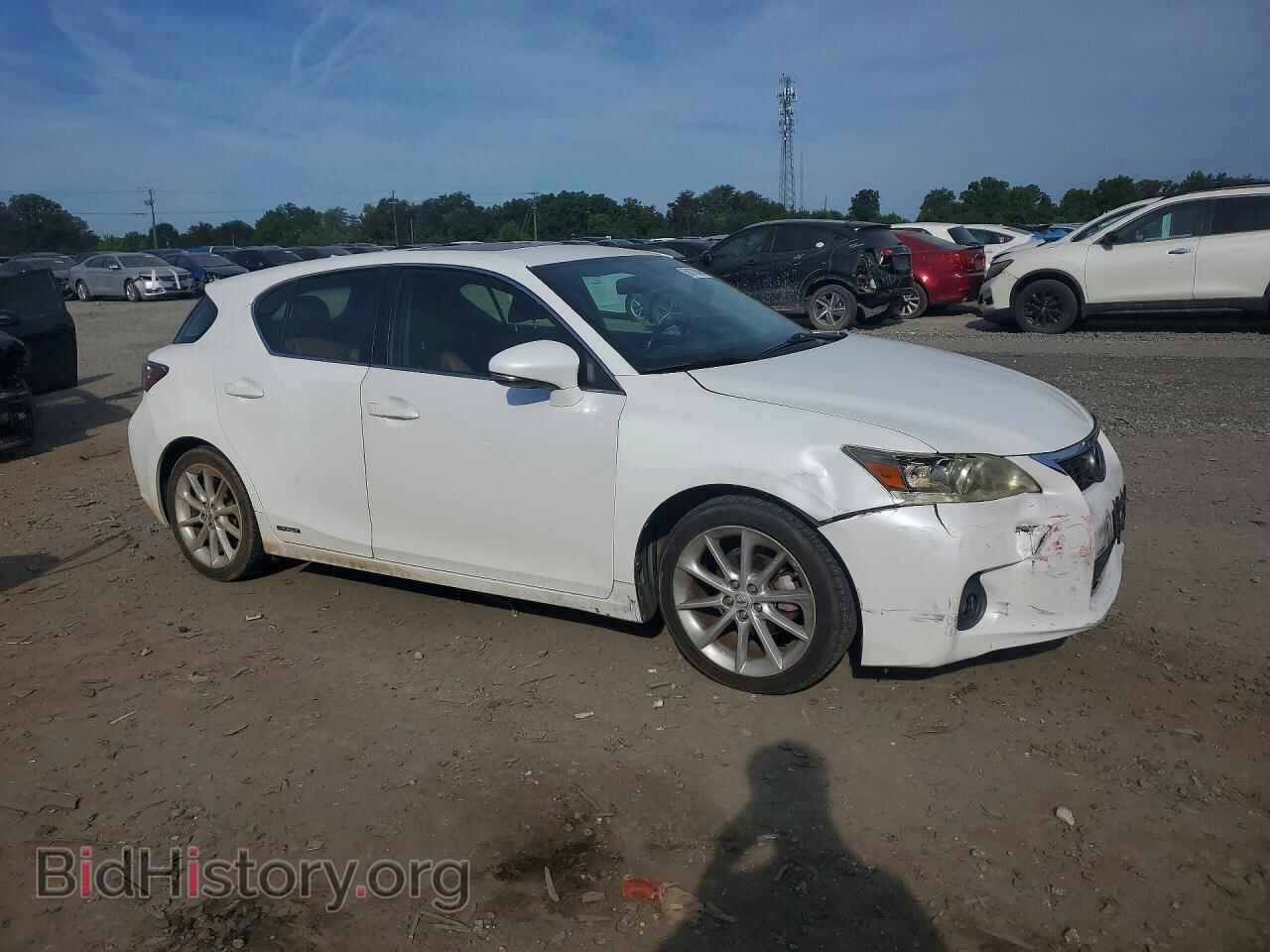 2013 LEXUS CT 200 - VIN: JTHKD5BH1D2148647 - Фото 4