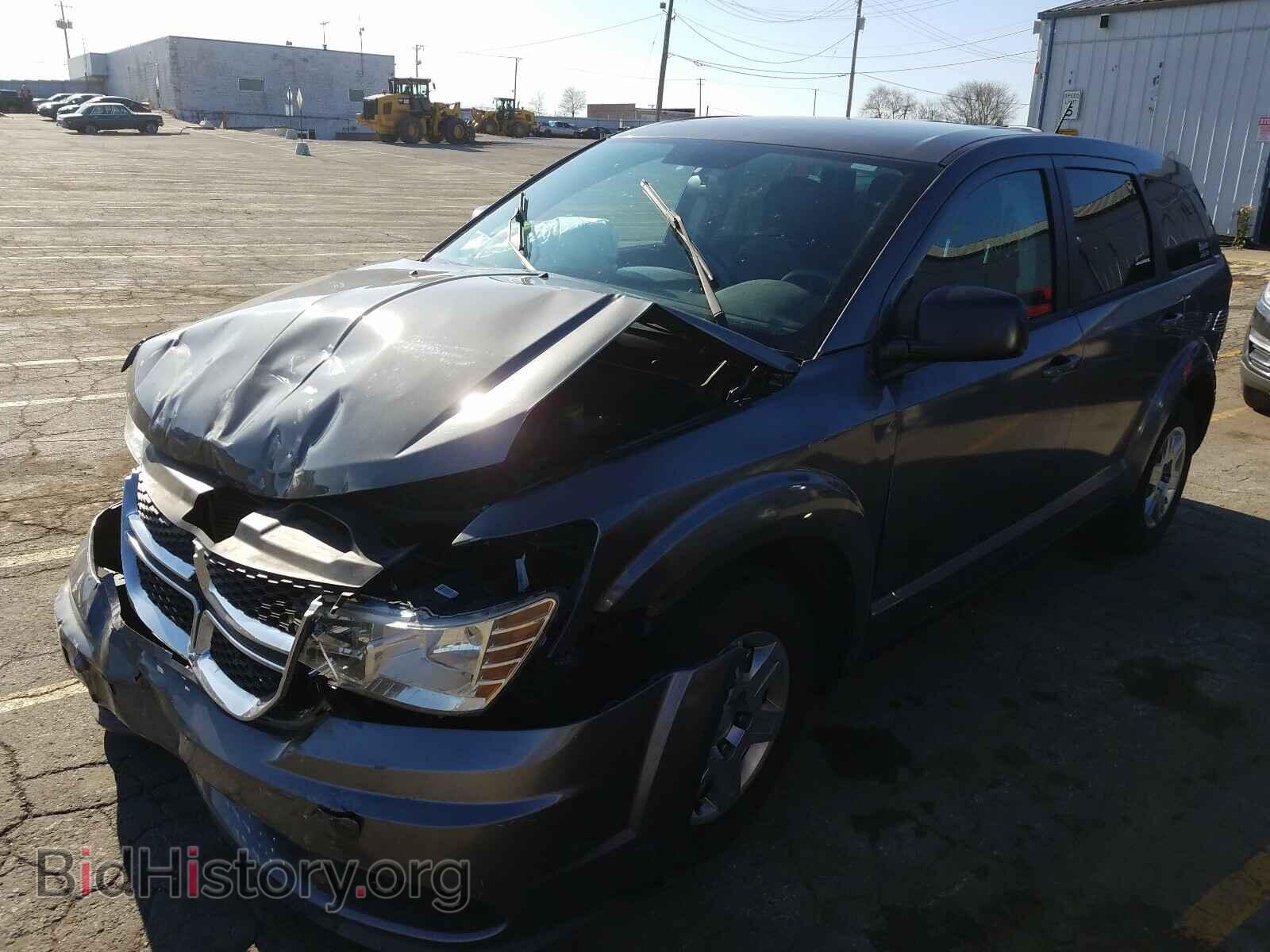 2012 DODGE JOURNEY - VIN: 3C4PDCAB4CT340831 - Фото 2