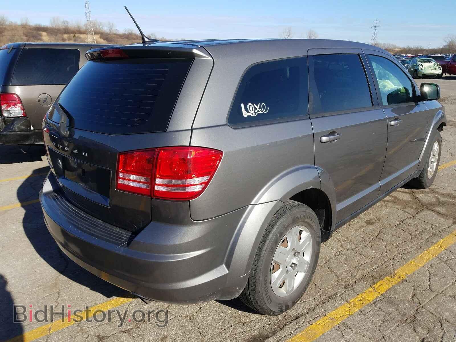 2012 DODGE JOURNEY - VIN: 3C4PDCAB4CT340831 - Фото 4
