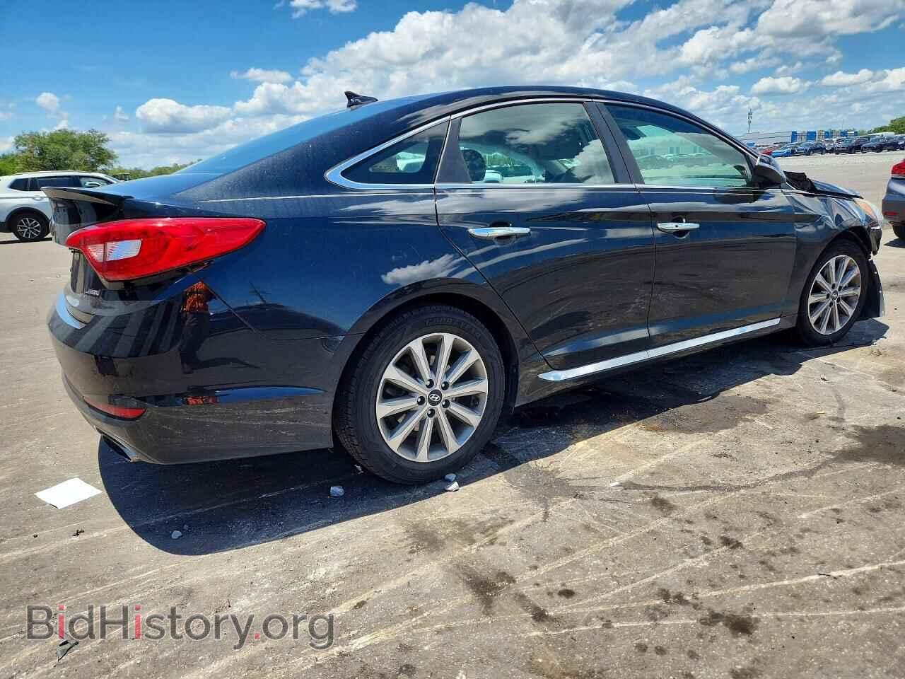 2017 HYUNDAI SONATA - VIN: 5NPE34AF0HH517501 - Фото 3