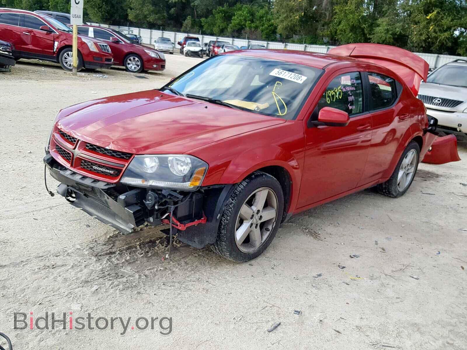2013 DODGE AVENGER - VIN: 1C3CDZCB4DN619636 - Photo 2