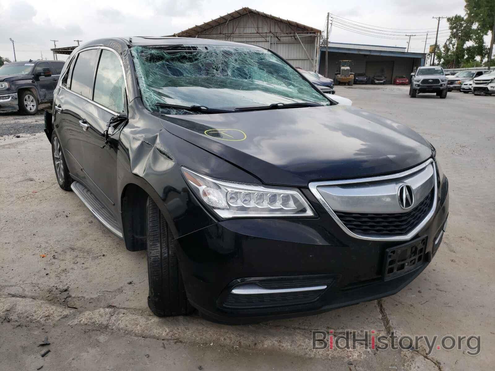 Фотография 5FRYD3H48GB004887 - ACURA MDX 2016