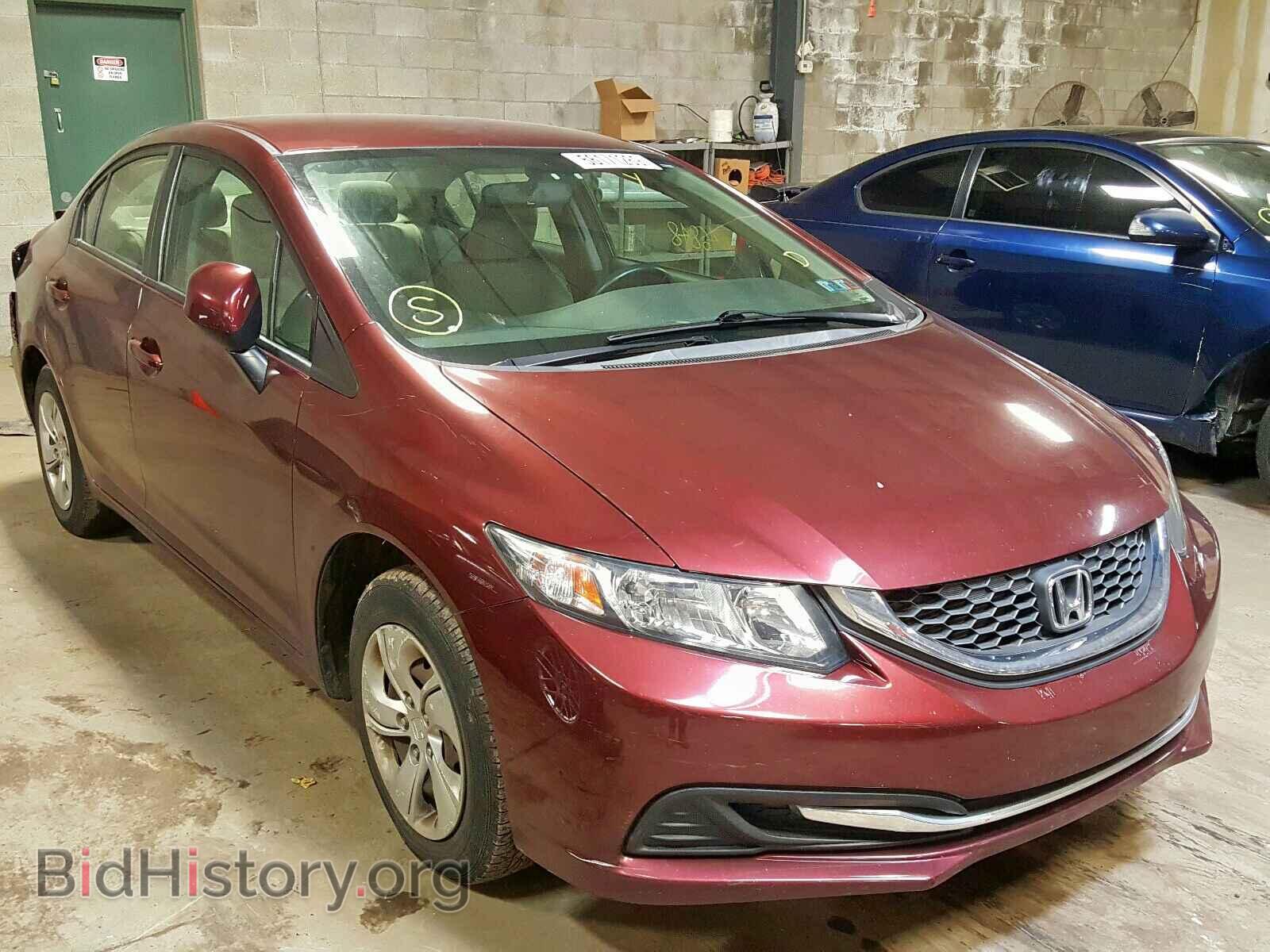 Фотография 19XFB2F57DE294495 - HONDA CIVIC LX 2013