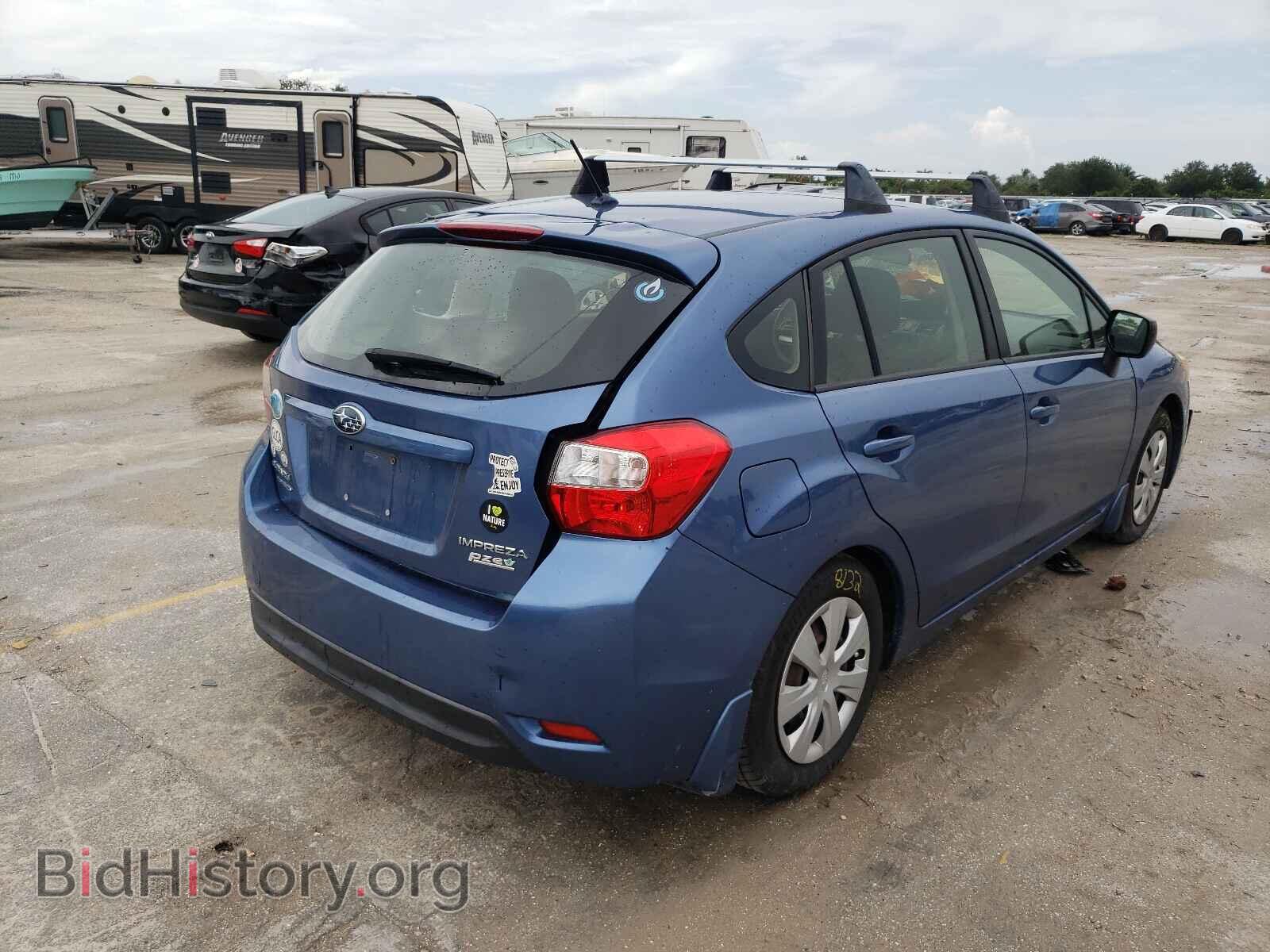 2014 SUBARU IMPREZA - VIN: JF1GPAA65E8220302 - Фото 4