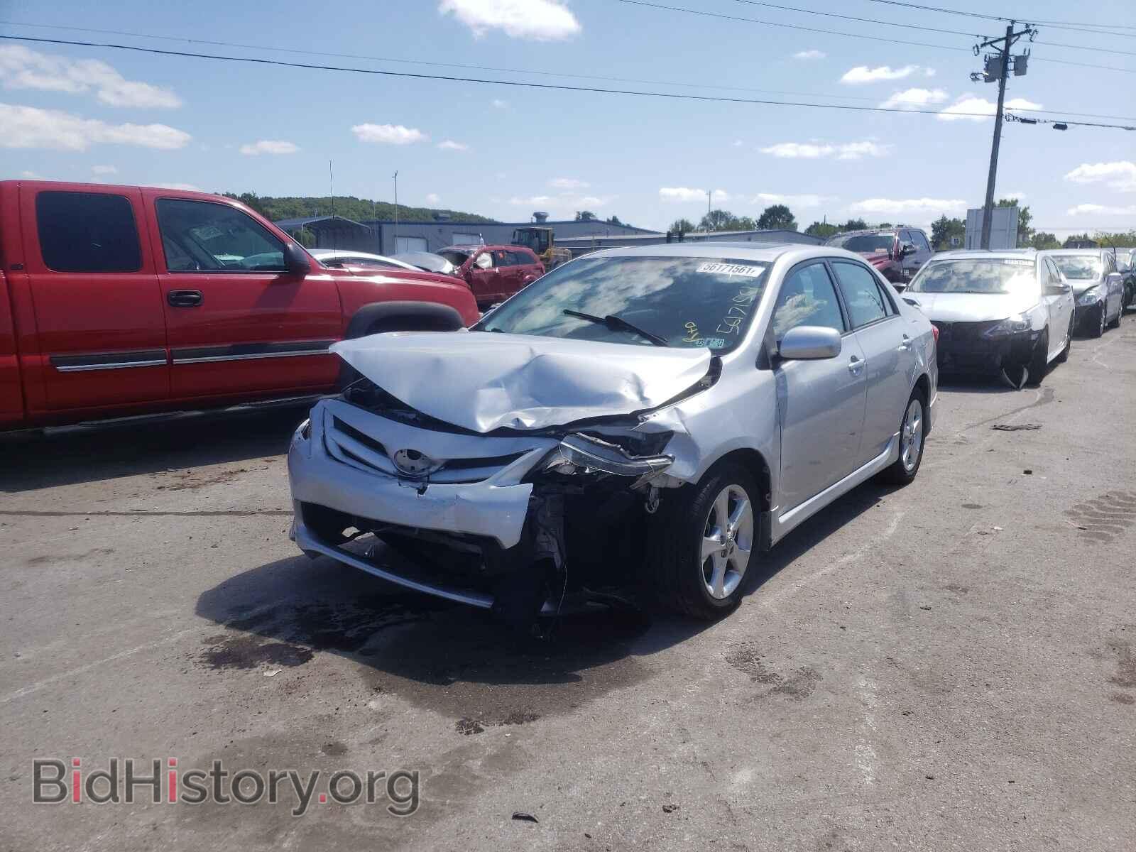 2012 TOYOTA COROLLA - VIN: 2T1BU4EE7CC911946 - Фото 2