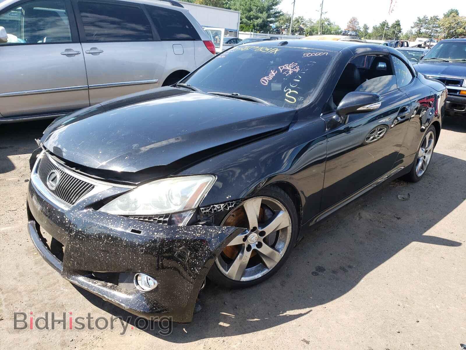 2010 LEXUS IS - VIN: JTHFE2C27A2500259 - Фото 2