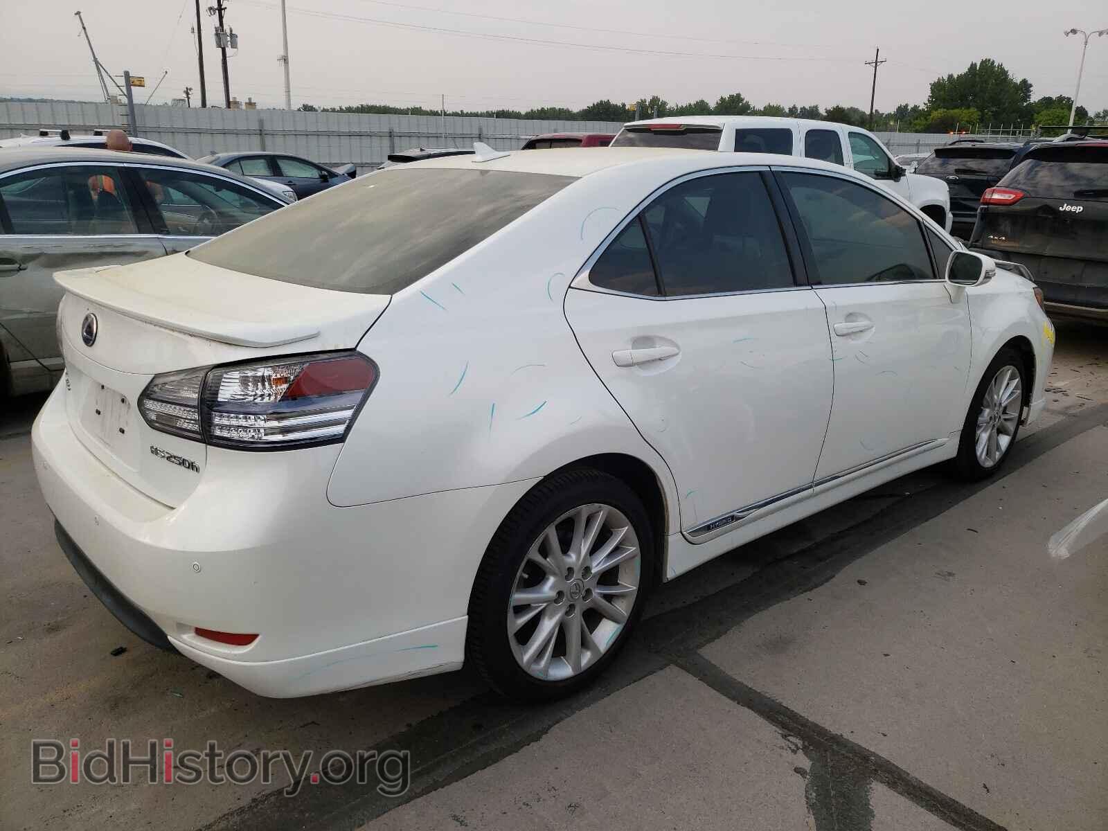 2010 LEXUS HS - VIN: JTHBB1BA7A2003979 - Фото 4
