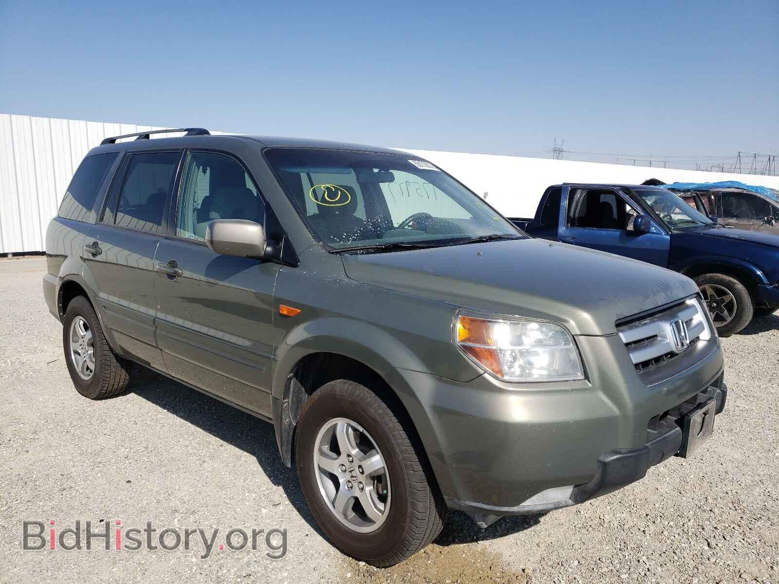 Photo 5FNYF28427B015986 - HONDA PILOT 2007