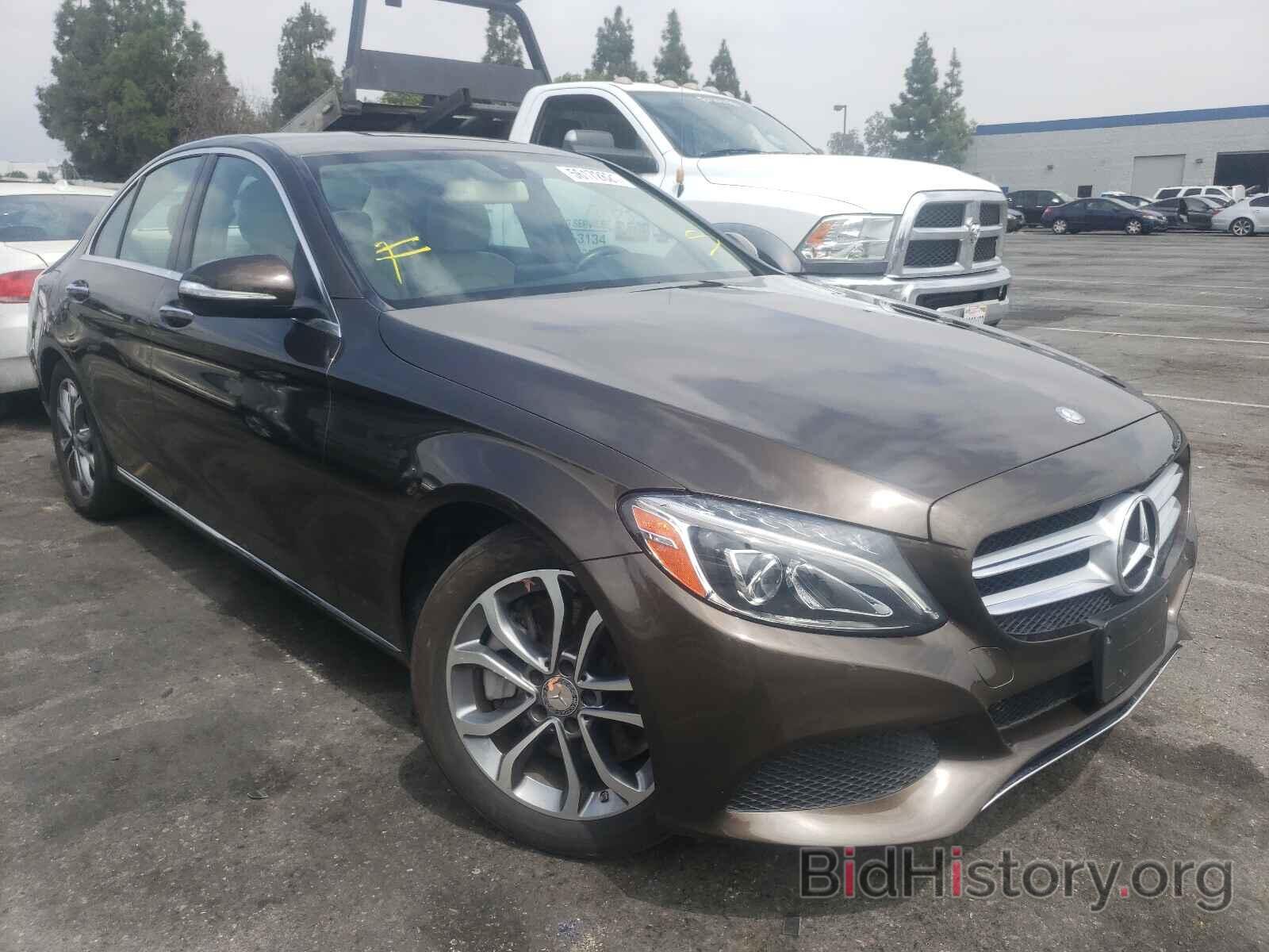 Photo 55SWF4JB1FU093278 - MERCEDES-BENZ C-CLASS 2015