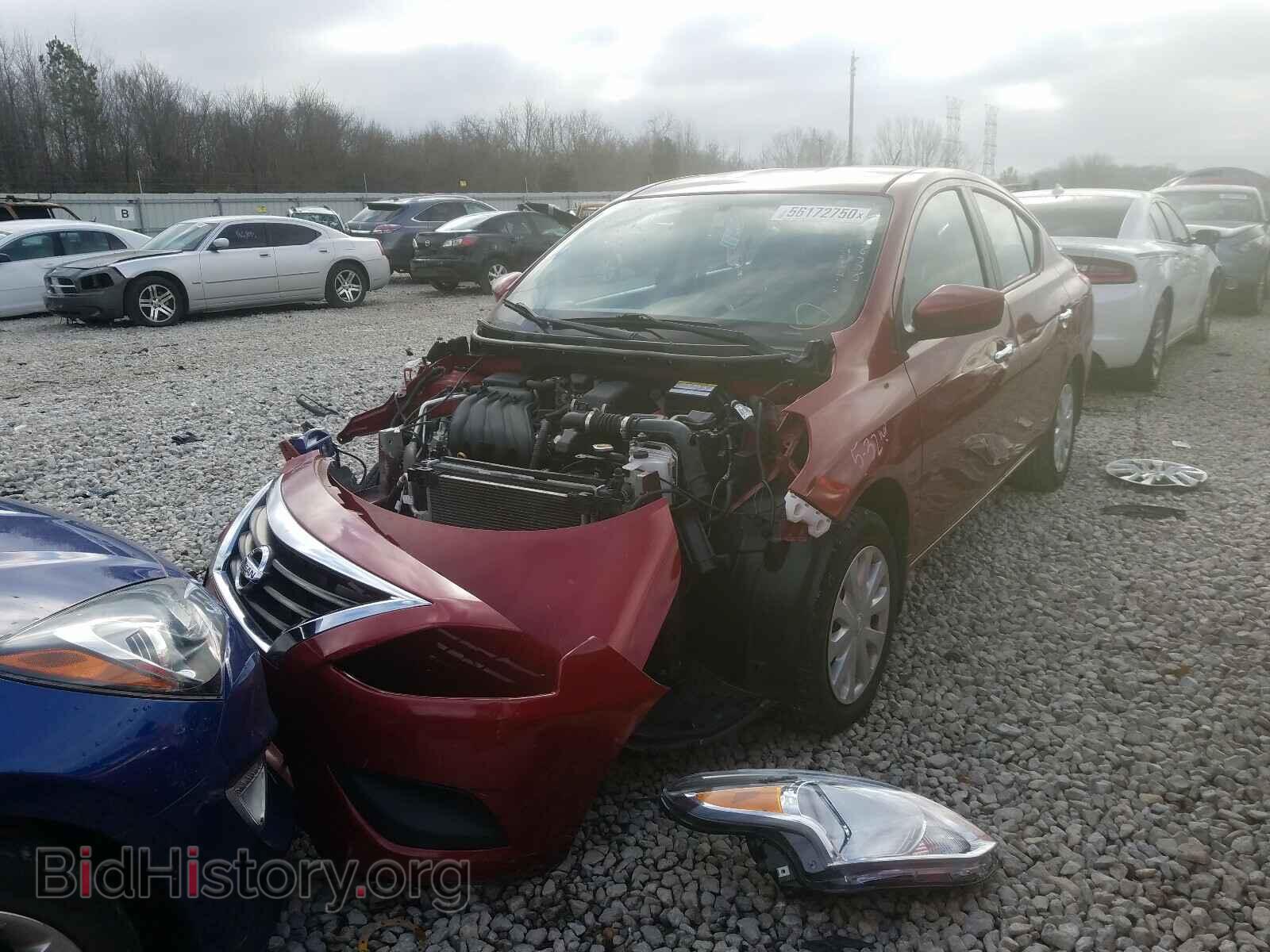 2017 NISSAN VERSA - VIN: 3N1CN7AP8HK466916 - Фото 2