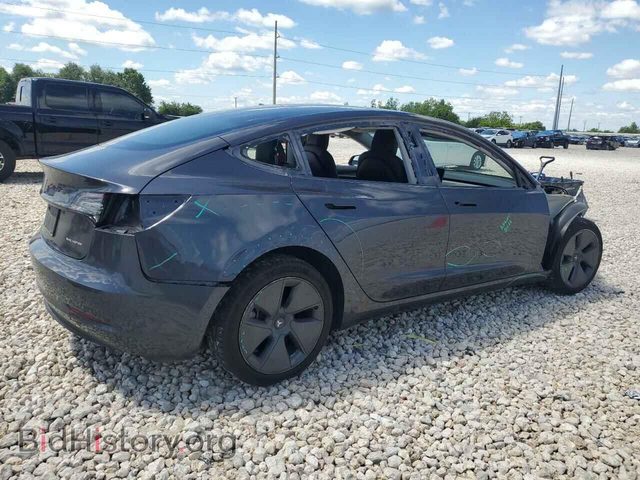 2022 TESLA MODEL 3 - VIN: 5YJ3E1EB3NF260450 - Фото 3