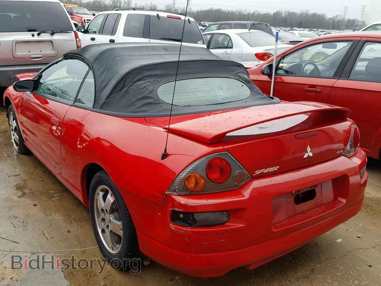 2003 MITSUBISHI ECLIPSE - VIN: 4A3AE45G33E198838 - Фото 3