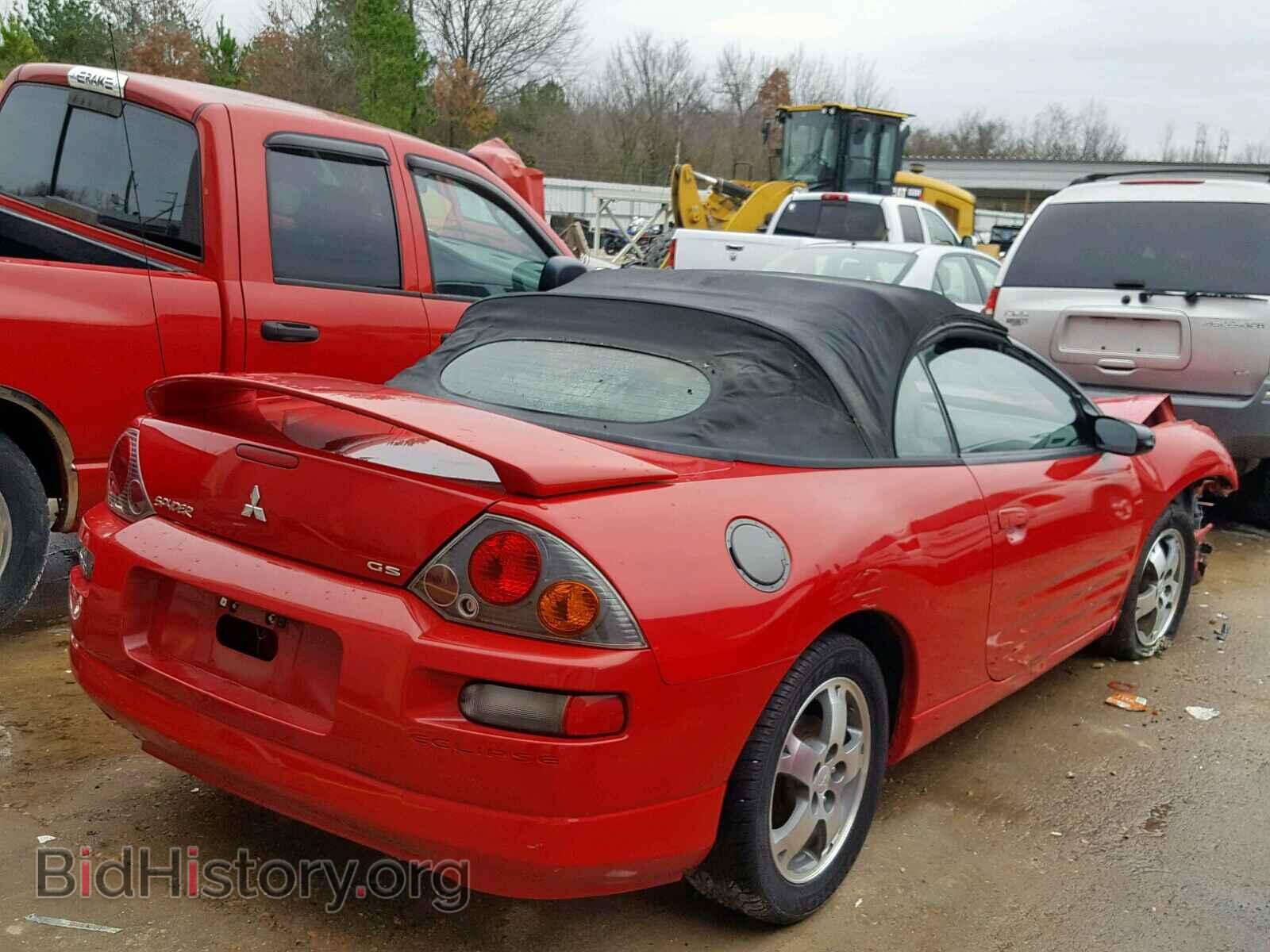 2003 MITSUBISHI ECLIPSE - VIN: 4A3AE45G33E198838 - Фото 4