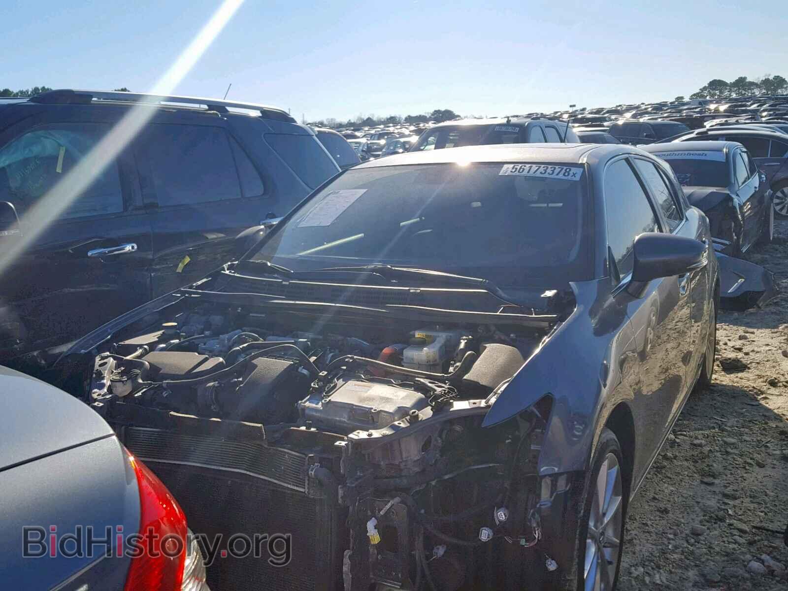 2013 LEXUS CT 200 - VIN: JTHKD5BH8D2142523 - Фото 2