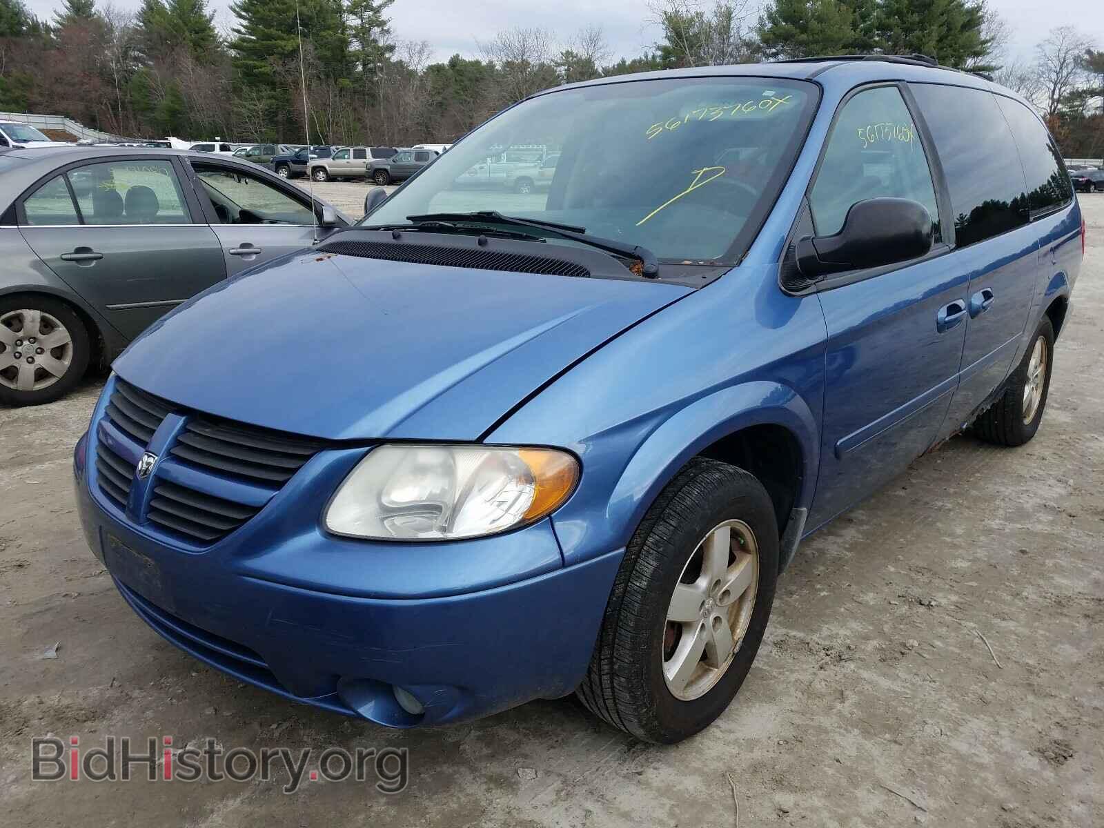 2007 DODGE CARAVAN - VIN: 2D4GP44L57R124788 - Фото 2