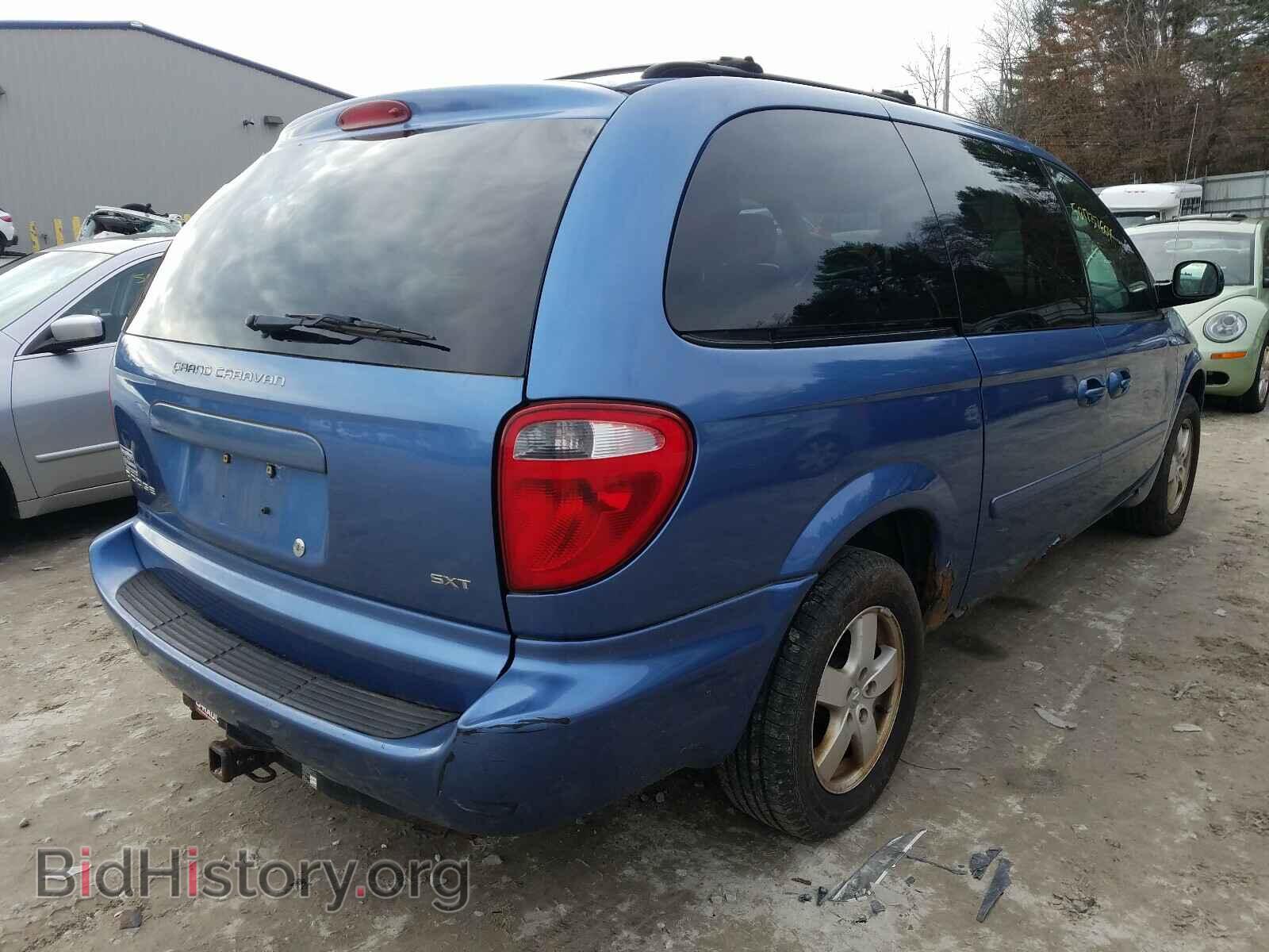 2007 DODGE CARAVAN - VIN: 2D4GP44L57R124788 - Фото 4