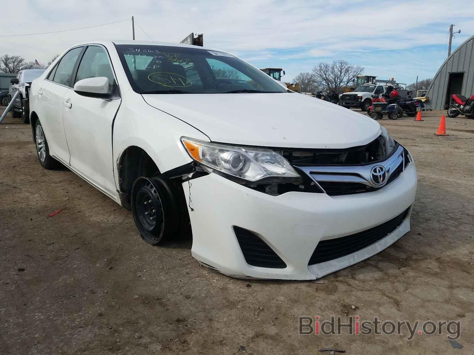 Photo 4T4BF1FK5CR254419 - TOYOTA CAMRY 2012