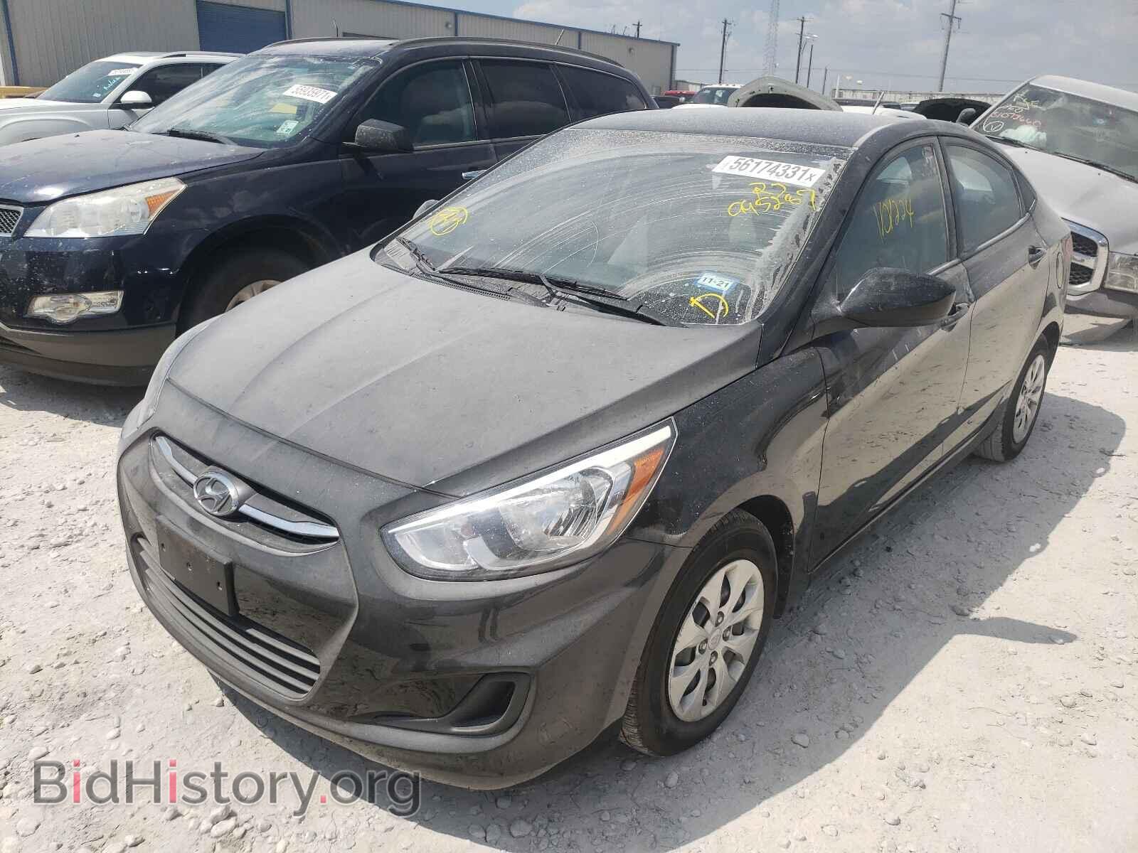 2016 HYUNDAI ACCENT - VIN: KMHCT4AE4GU995287 - Фото 2