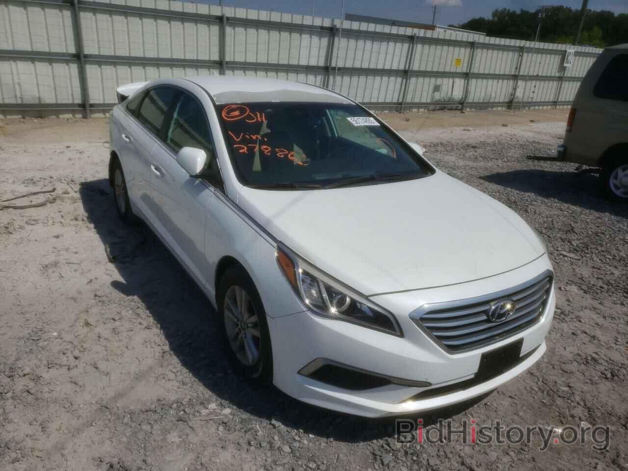 Фотография 5NPE24AF6GH278862 - HYUNDAI SONATA 2016