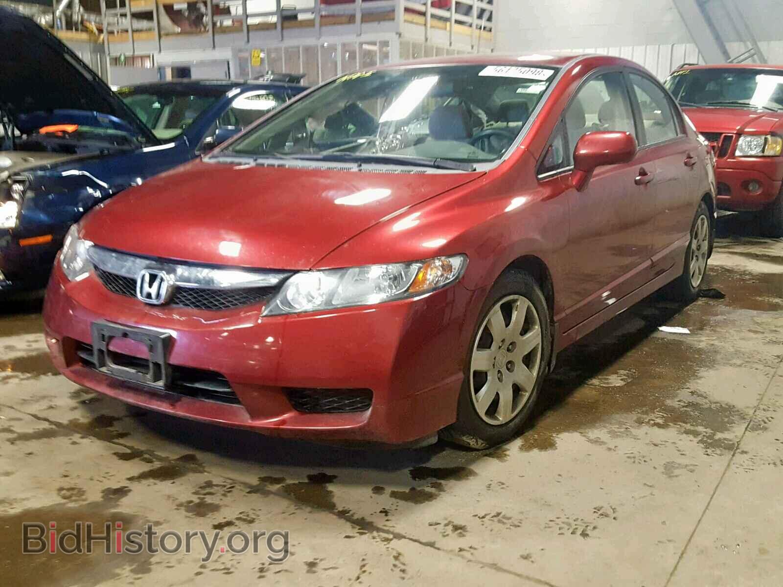 2009 HONDA CIVIC LX - VIN: 19XFA16569E049210 - Фото 2
