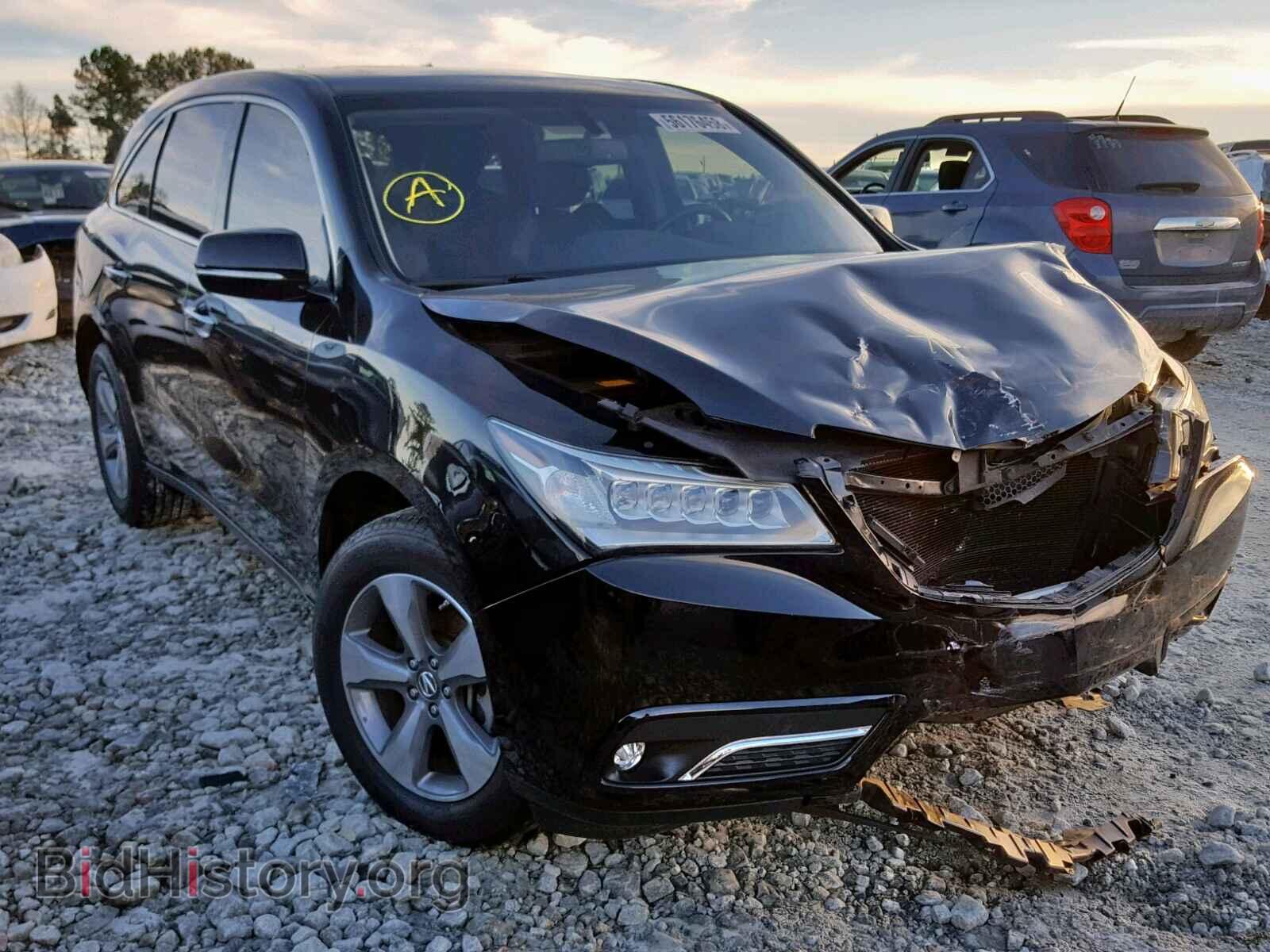 Фотография 5FRYD3H23EB006171 - ACURA MDX 2014