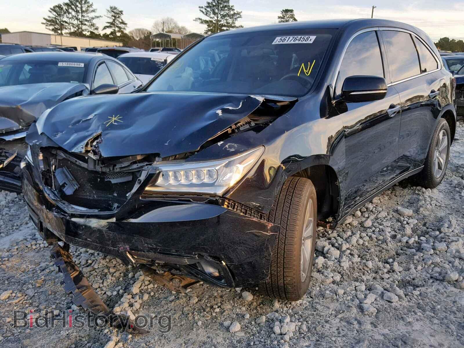 2014 ACURA MDX - VIN: 5FRYD3H23EB006171 - Фото 2