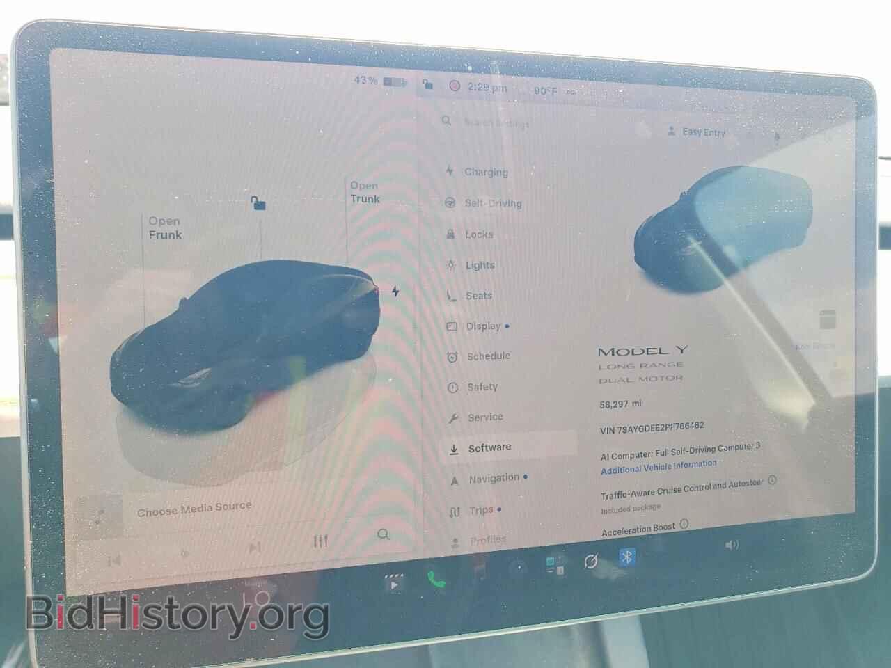 2023 TESLA MODEL Y - VIN: 7SAYGDEE2PF766482 - Фото 9
