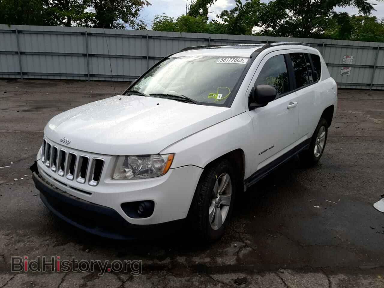 2012 JEEP COMPASS - VIN: 1C4NJCEA6CD642953 - Фото 2
