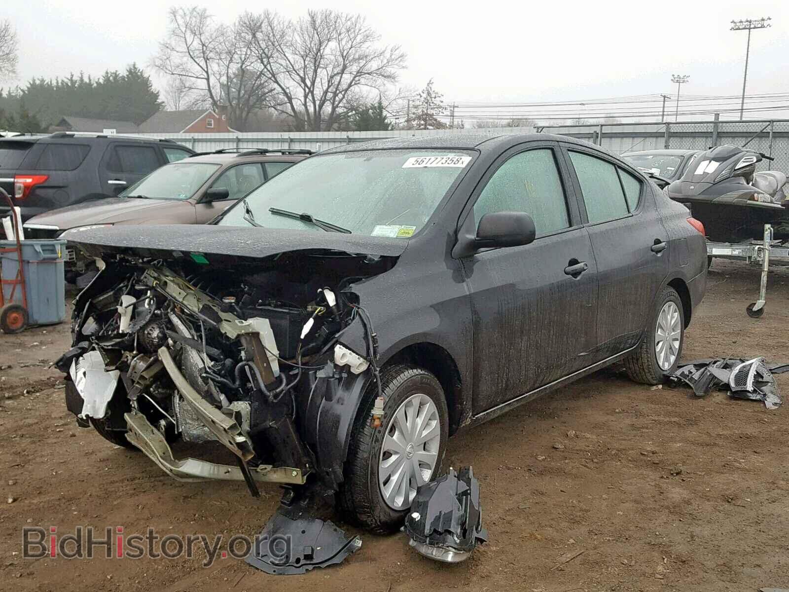 2012 NISSAN VERSA - VIN: 3N1CN7AP6CL920101 - Фото 2