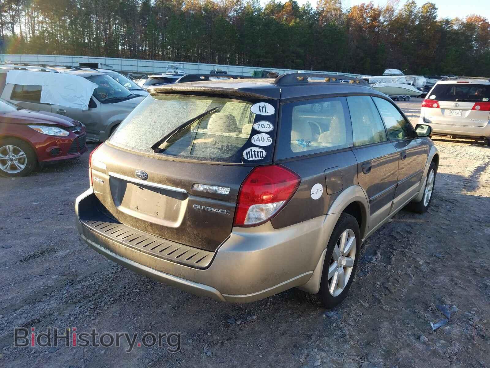 2008 SUBARU OUTBACK - VIN: 4S4BP61C187306493 - Photo 4