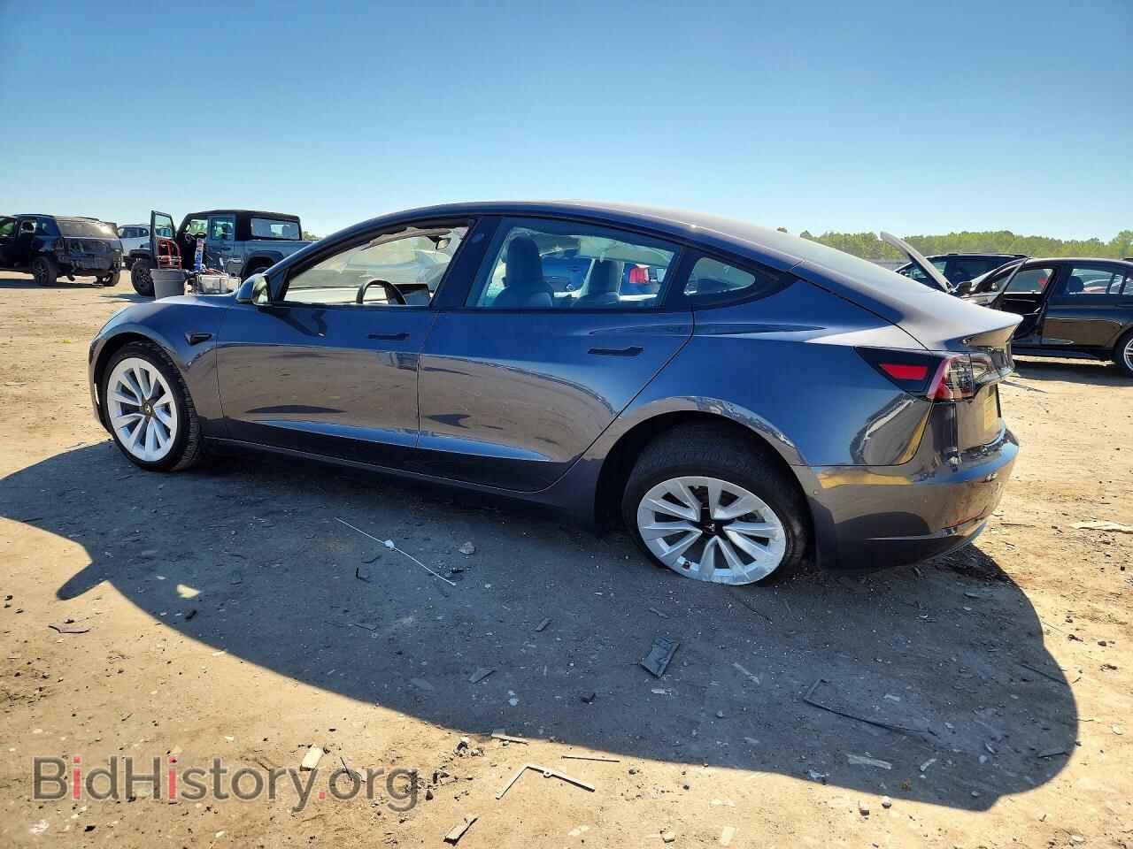 2022 TESLA MODEL 3 - VIN: 5YJ3E1EB6NF129352 - Фото 2