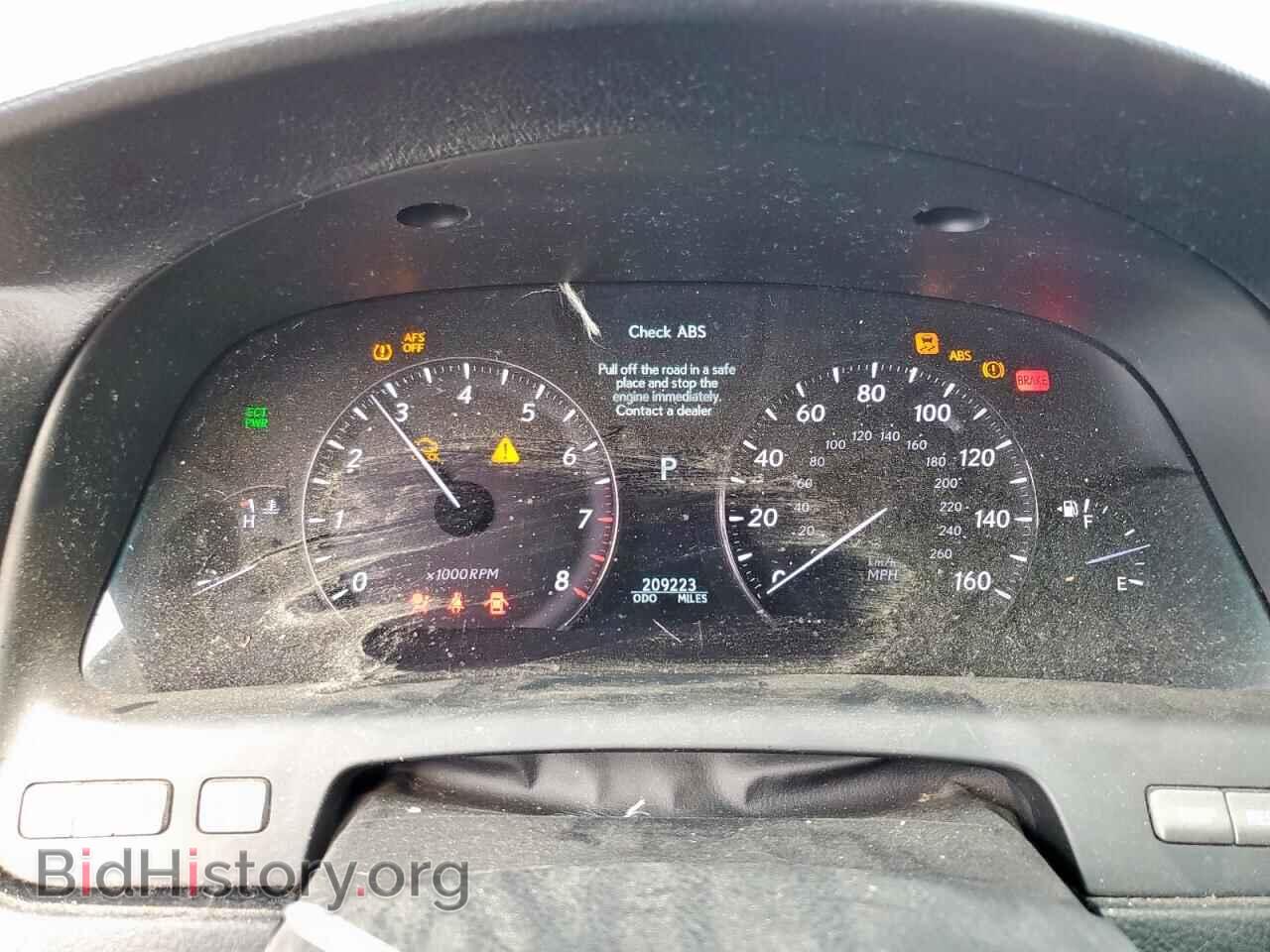 2008 LEXUS LS460 - VIN: JTHBL46F985059306 - Фото 9
