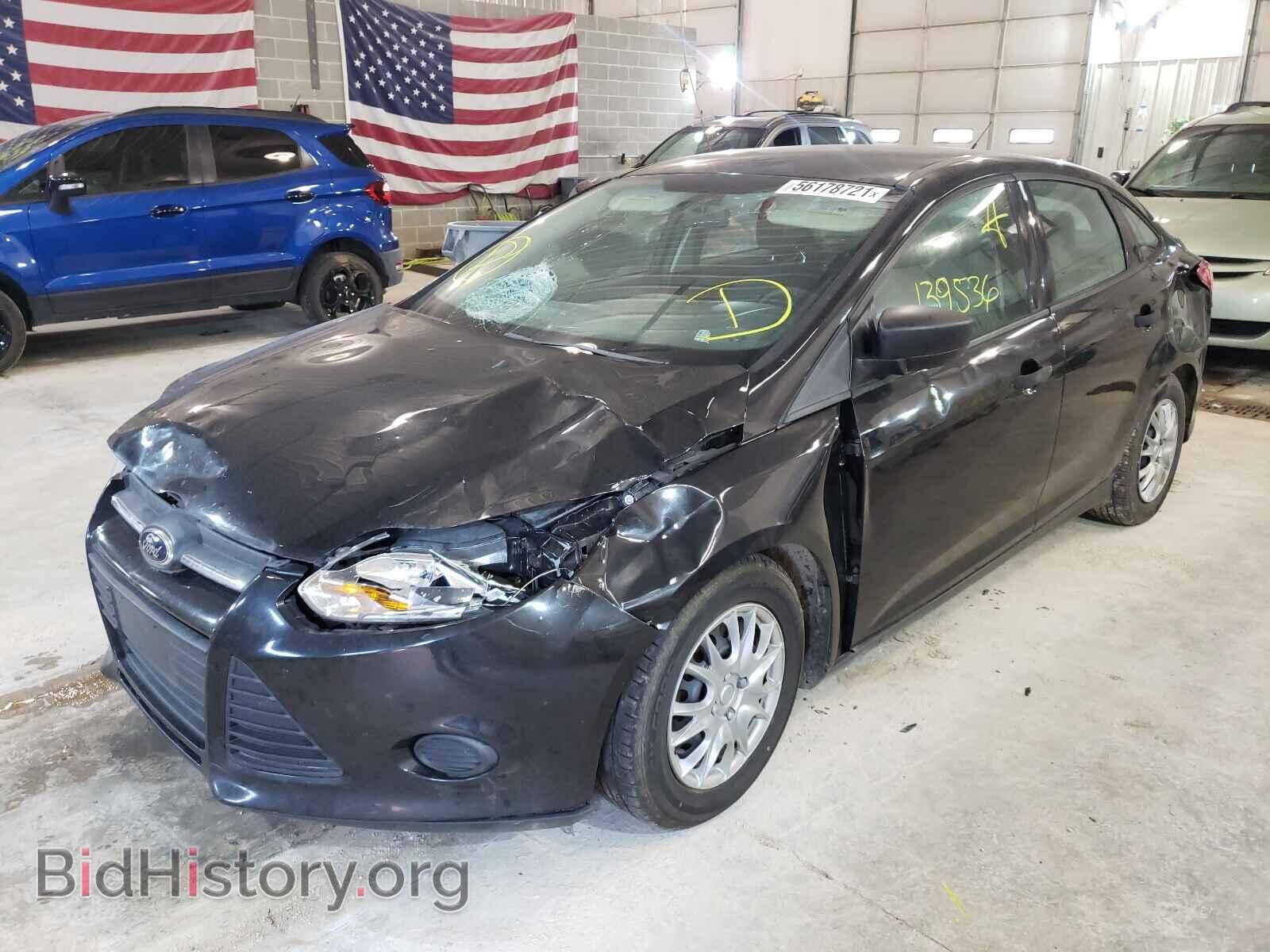 2014 FORD FOCUS - VIN: 1FADP3E28EL105082 - Фото 2