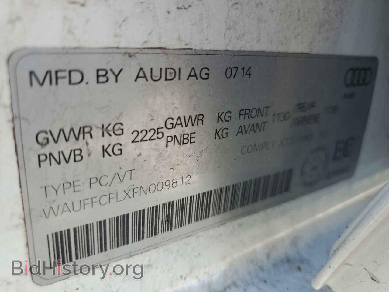 2015 AUDI A4 - VIN: WAUFFCFLXFN009812 - Photo 13