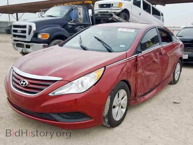 2014 HYUNDAI SONATA - VIN: 5NPEB4AC2EH824981 - Фото 2
