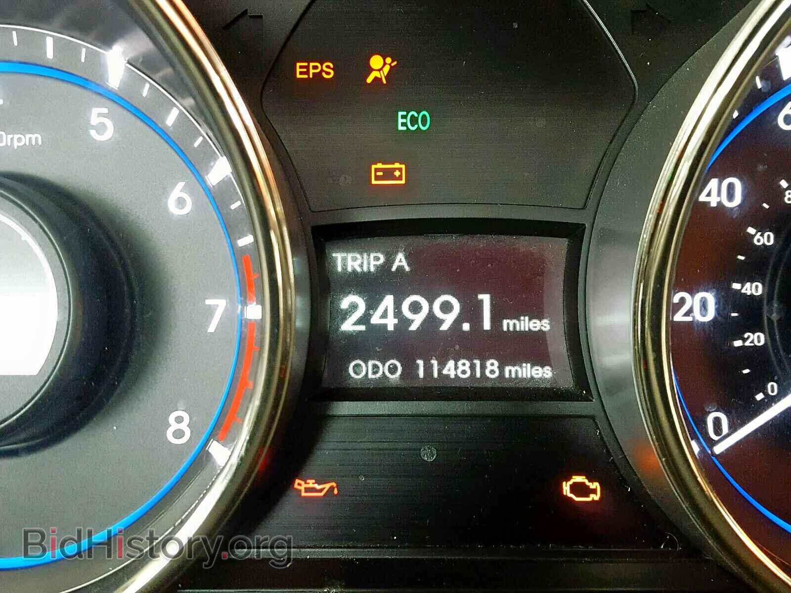 2012 HYUNDAI SONATA - VIN: 5NPEB4AC5CH381206 - Фото 8