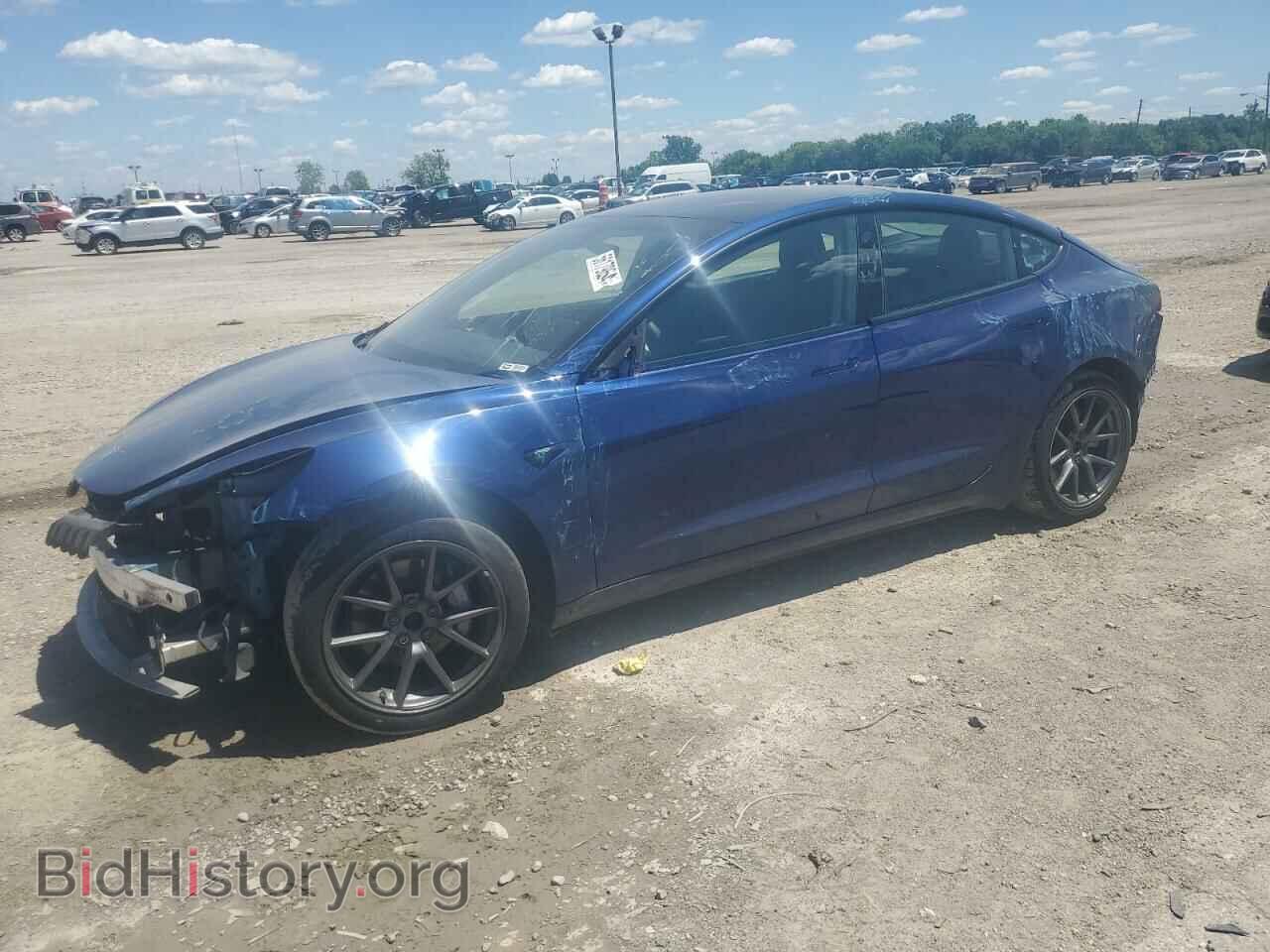 Photo 5YJ3E1EB6MF983319 - TESLA MODEL 3 2021